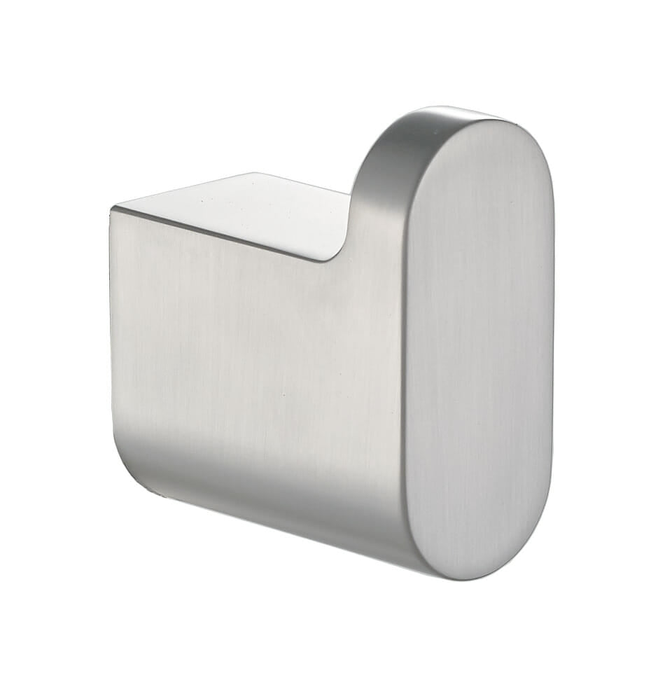 Flores Robe Hook - Brushed Nickel