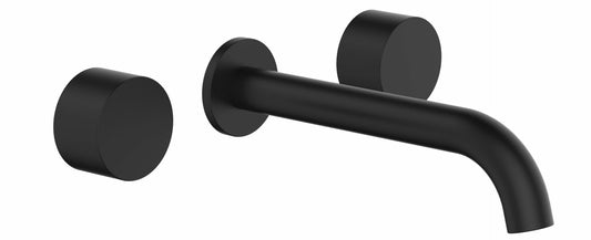 Tana 1/4 turn C/D Bath Set - Matt Black
