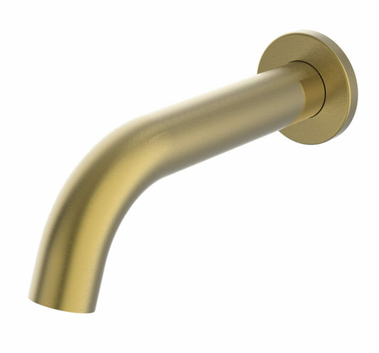 Hali Curve Bath Spout - Brushed Gold