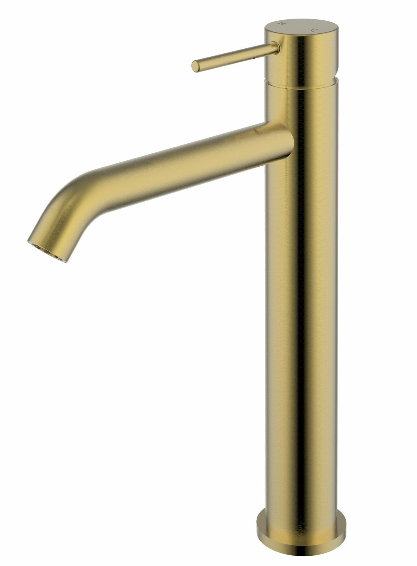Hali High Rise Basin mixer - Brushed Gold