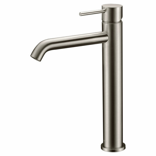 IKON-Hali brushed nickle highrise basin Mixer **