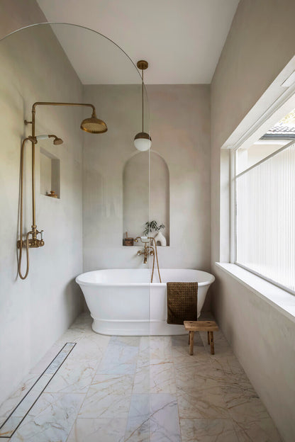 Cambridge 156 TitanCast Bath - Satin Silk White