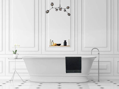 Cambridge 174 TitanCast Bath - Satin Silk White