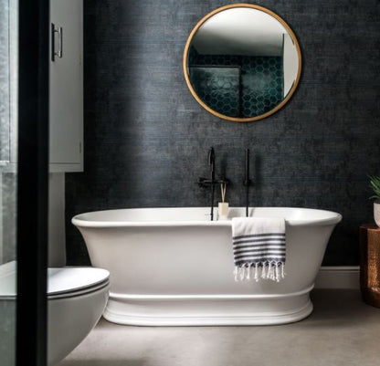 Cambridge 156 TitanCast Bath - Satin Silk White