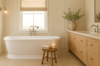 Camden 180 x 85 TitanCast Bath - Satin Silk White