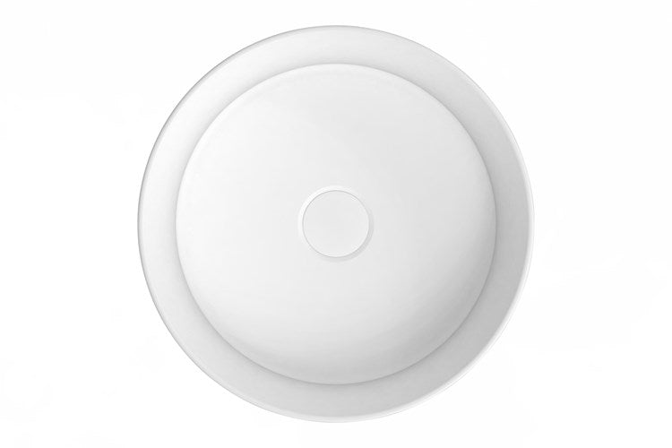 Monica Semi Inset Basin Matte White