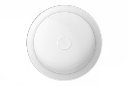 Monica Semi Inset Basin Matte White