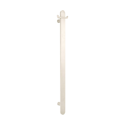 Radiant VERTICAL FLAT BAR HOOK COOL BRUSHED NICKEL