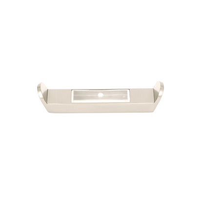 Radiant VERTICAL FLAT BAR HOOK COOL BRUSHED NICKEL