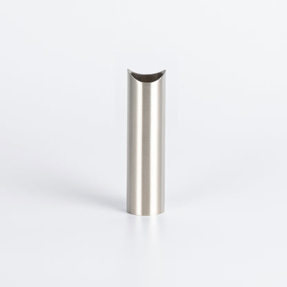 Radiant COOL Brushed Nickel round tube leg 90mm