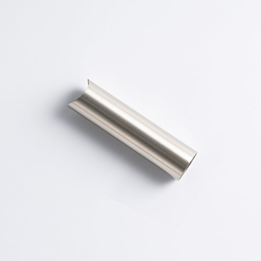 Radiant COOL Brushed Nickel round tube leg 90mm