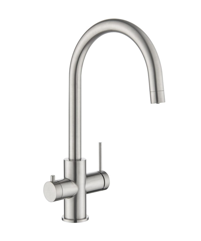 Mica Filter Sink Mixer - Brushed Nickel