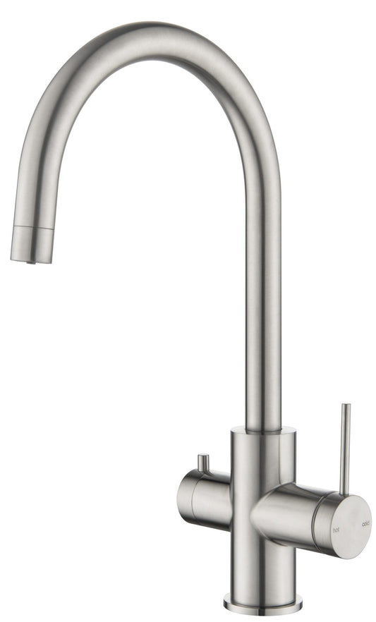 Mica Filter Sink Mixer - Brushed Nickel