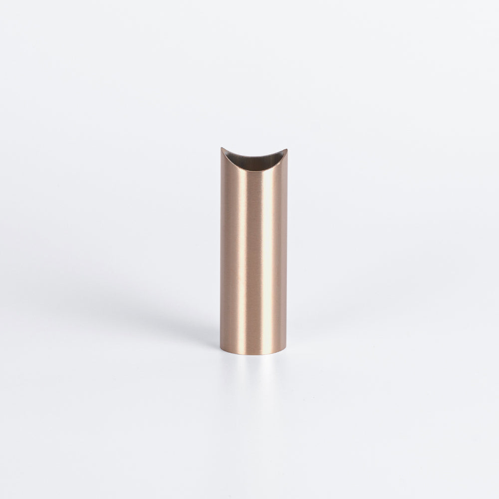 Radiant Champagne round tube leg 70mm