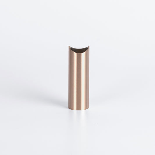 Radiant Champagne round tube leg 70mm