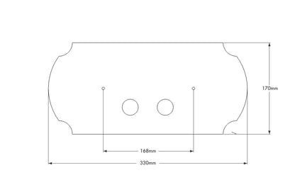 Claremont Brushed Nickel Flush Plate