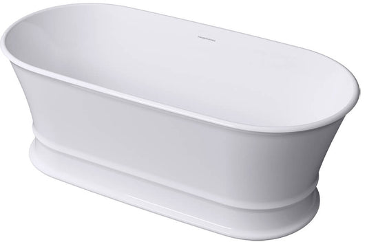 Claremont 170 x 84 MagnaCast Free Standing Bath â€“ Gloss White No Overflow