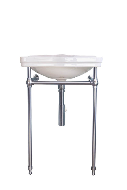 Claremont 58 x 45 Chrome Basin Stand - 1TH