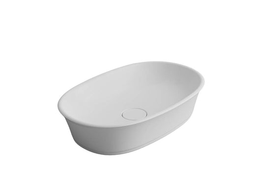 Claremont 60 MagnaCast Basin â€“ Matte White