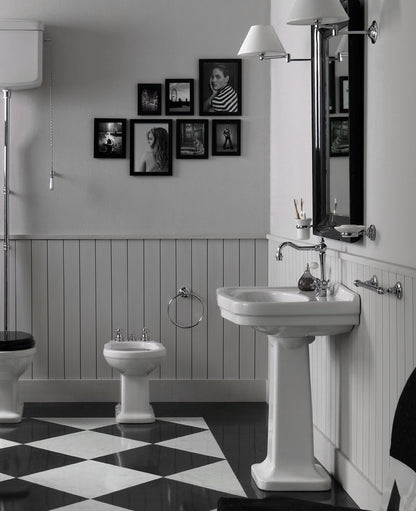 Claremont 68x51 Basin & Pedestal - 1TH