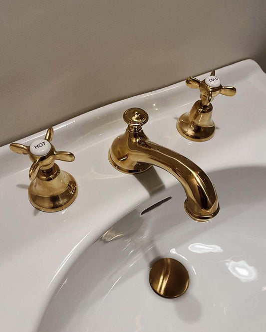 Universal 32/40mm Mushroom Pop-up Waste - Brushed Brass