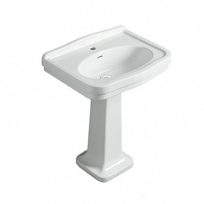 Claremont 68x51 Basin & Pedestal - 3TH