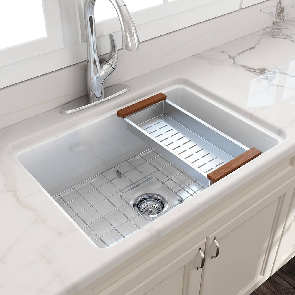 43x19 Sink Colander â€“ Stainless Steel