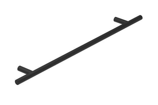 Rnd Cross Bar Handle 96 cc Matte Black
