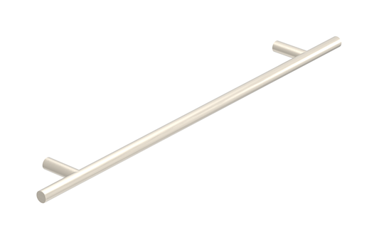 Rnd Cross Bar Handle 96 cc Brush Nickel
