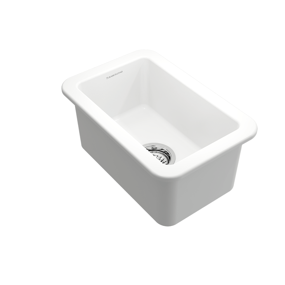 Cuisine 30x46 Inset / Undermount Fireclay Sink - Matte White