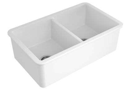 Cuisine 85 x 46 Inset / Undermount Fine Fireclay Sink