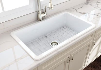 Cuisine 81x48 Inset / Undermount Fireclay Sink