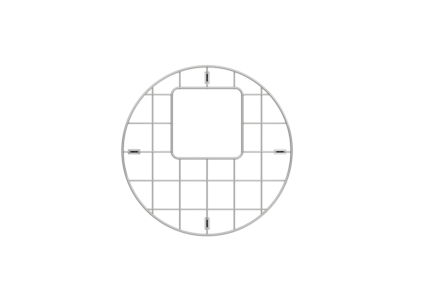 Cuisine Round 47x47 Stainless Steel Grid