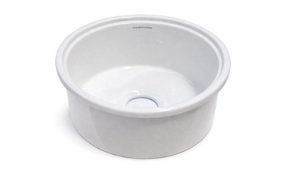 Cuisine Round 47 Inset / Undermount Fireclay Sink