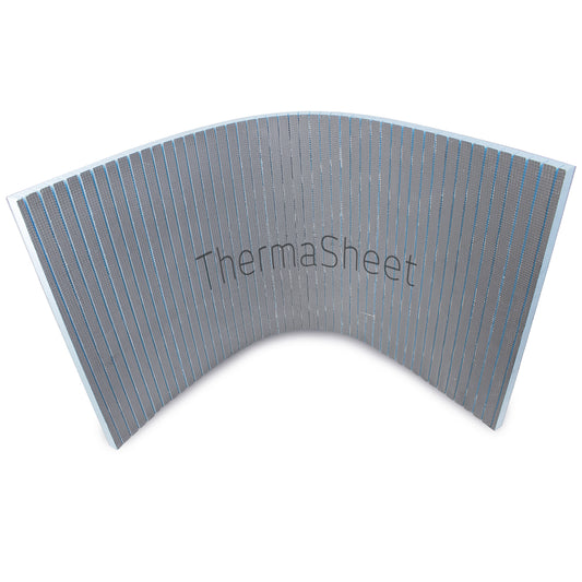 Radiant Box of 6 sheets - Prescored curved Thermasheet 2500 x 600 xd 30 mm