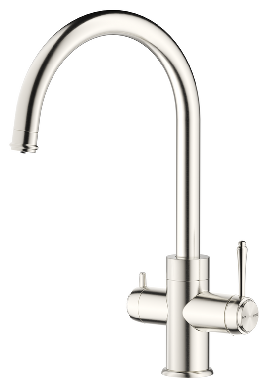 Mica Heritage Filter Sink Mixer - Brushed Nickel