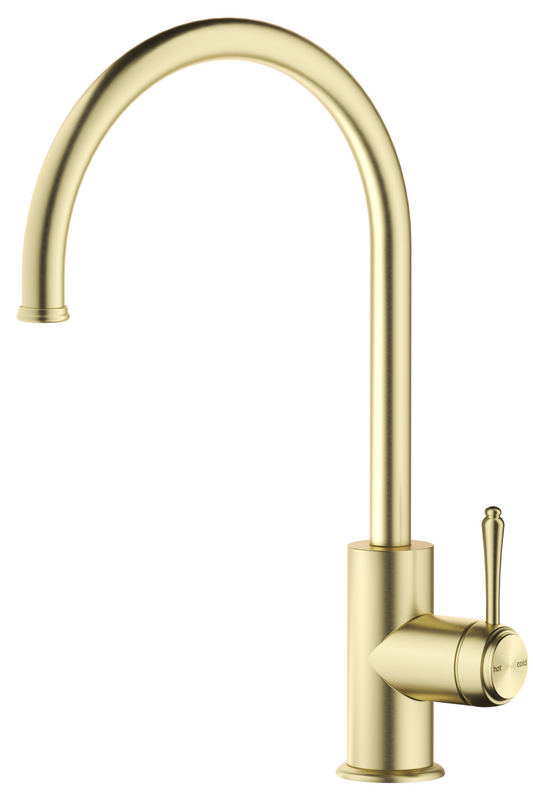 Mica Heritage Sink Mixer - French Gold