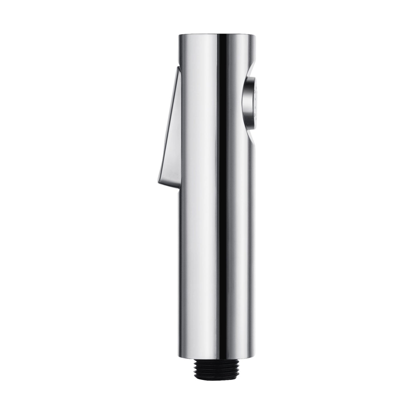 Round Chrome ABS Toilet Bidet Spray Kit with Stainless Steel Hose