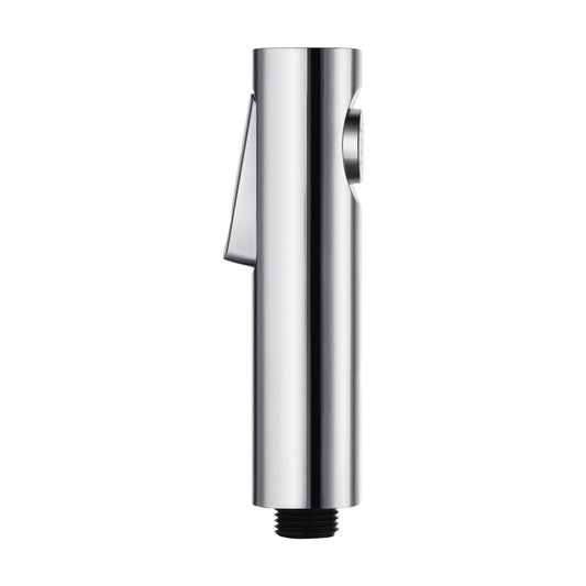 Round Chrome ABS Toilet Bidet Spray Kit with Stainless Steel Hose