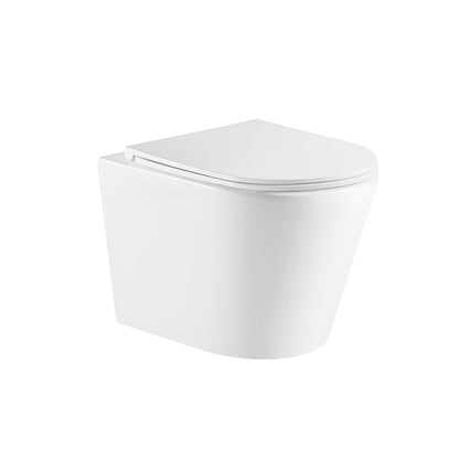 Berlin66 Wall-Hung Pan - Tornado Flushing - Gloss White