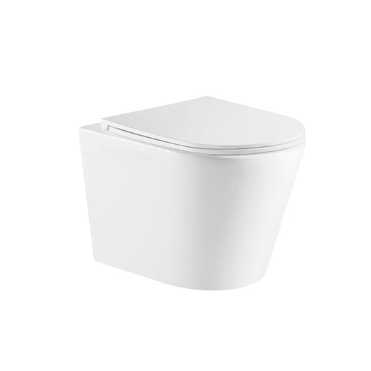 Berlin66 Wall-Hung Pan - Tornado Flushing - Gloss White