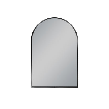 Uni-Matte Black Arch Framed Mirror