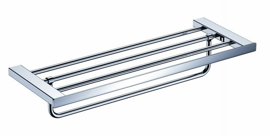 Aiko Square Towel Shelf - Chrome