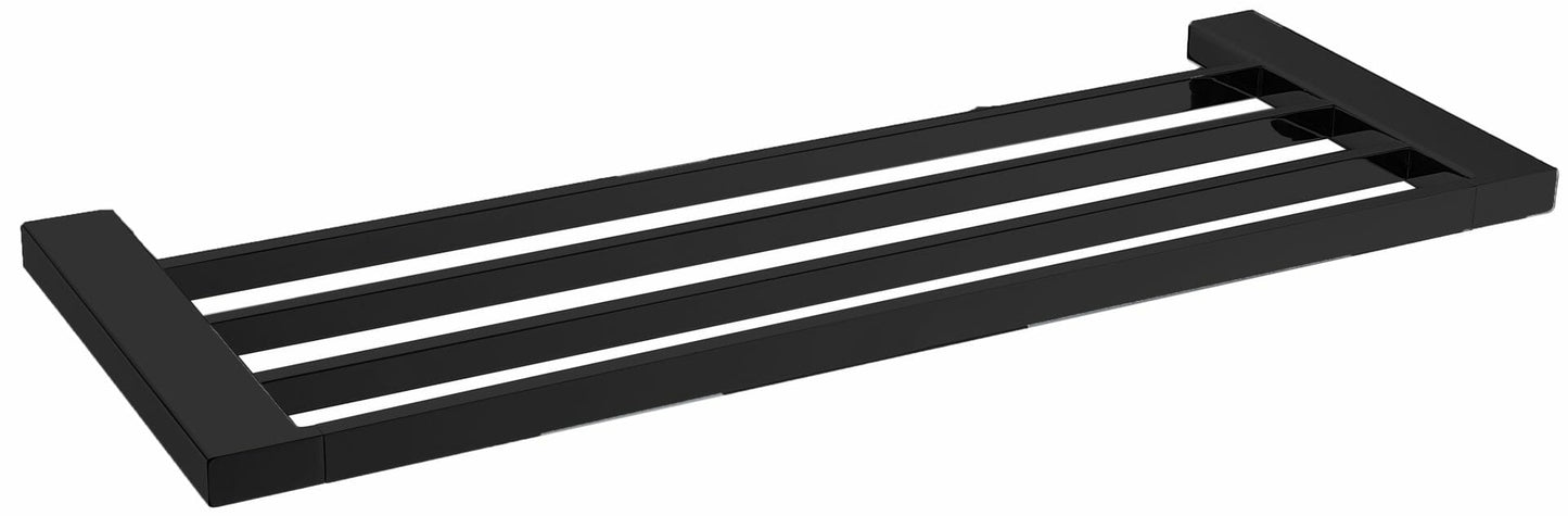 Eden Towel Shelf 600 mm - Matt Black