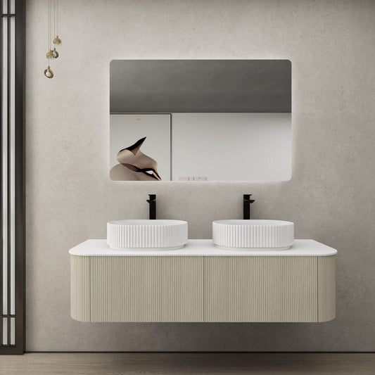 Bronte Wall Hung Vanity - Coastal Oak - 1500mm