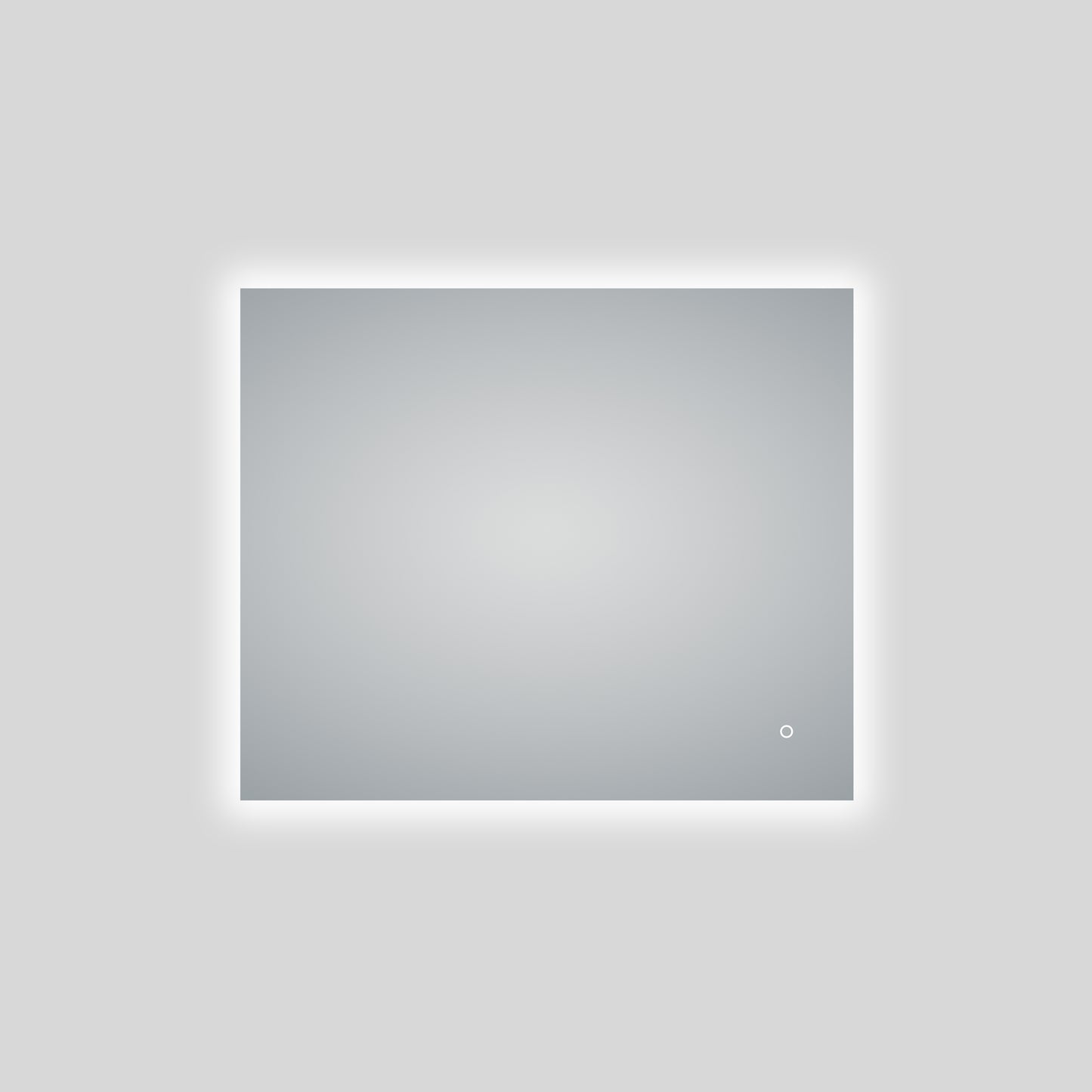 Sharp Edged LED Frameless Mirror - LDS 900x750mm