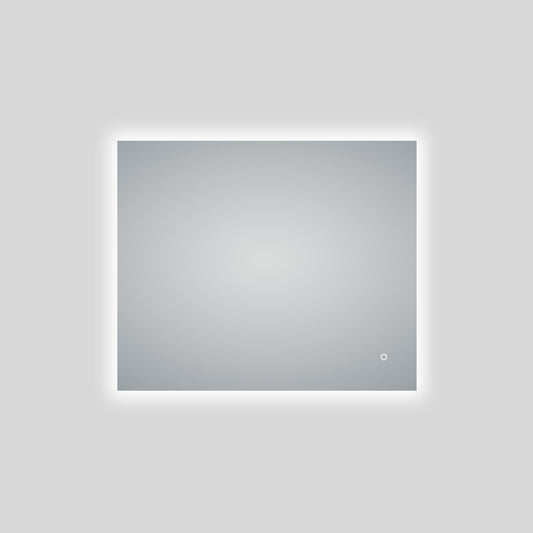 Sharp Edged LED Frameless Mirror - LDS 900x750mm