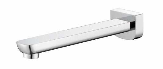 Eden Bath Spout 200mm - Chrome