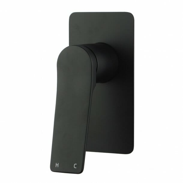 RUSHY Square Black Built-in Shower Mixer