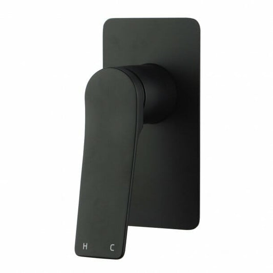 RUSHY Square Black Built-in Shower Mixer
